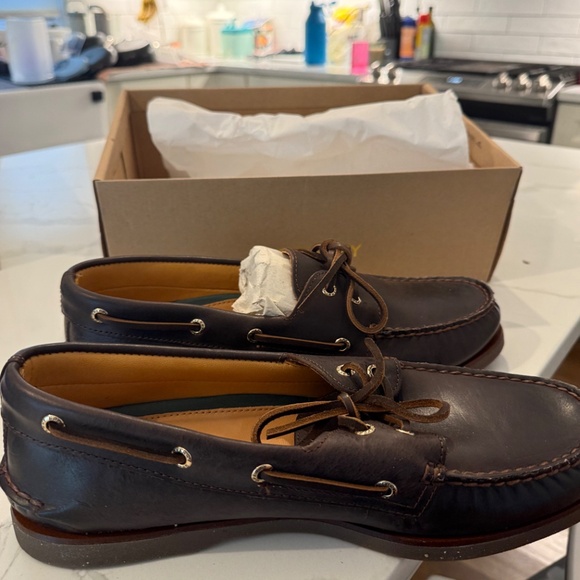 Sperry Gold Cup A/O 2-Eye MDN Brown Men\'s Loafers. Brand new. Never worn. main image 4